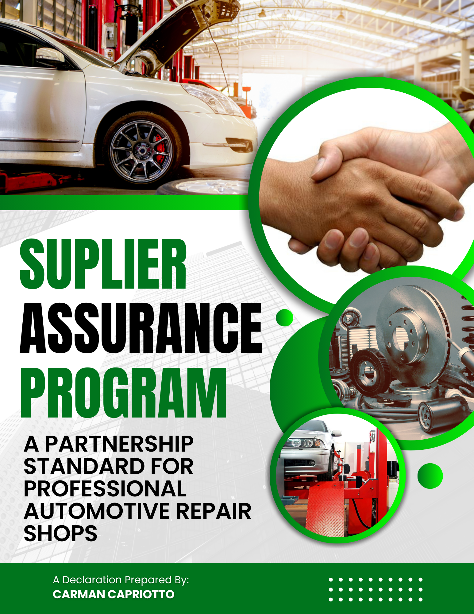 Supplier Assurance Program - Cover v1