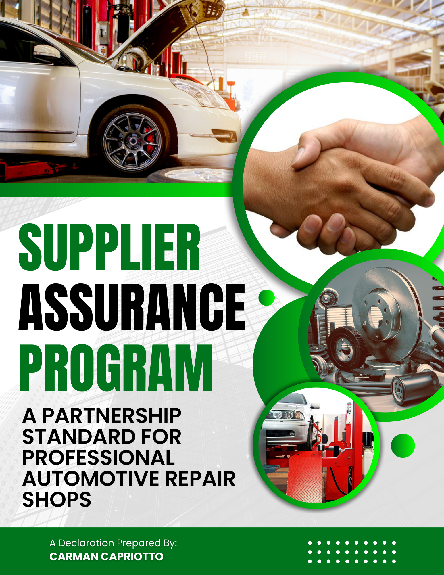Supplier Assurance Program - Cover v2